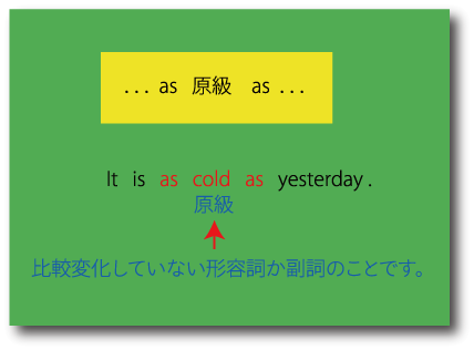 asとasによる比較について