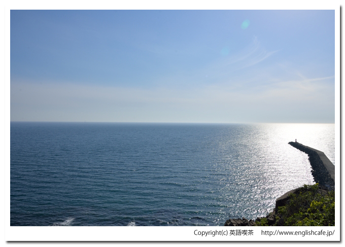 エンルム岬（北海道様似郡様似町）、エンルム岬の展望台からの風景