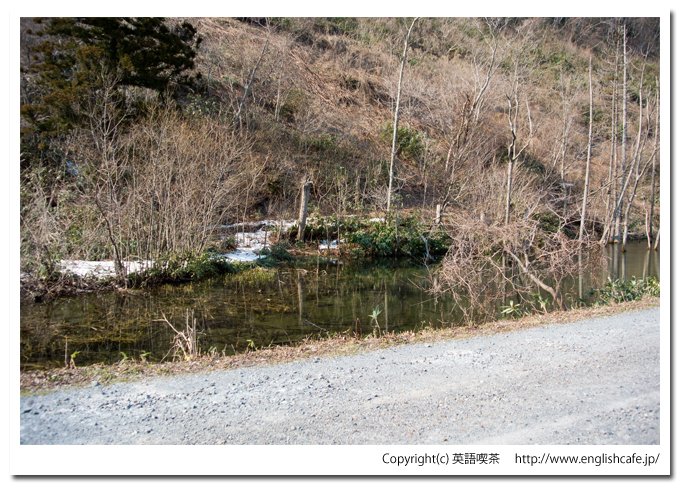 相沼内ダムと池（北海道八雲町）