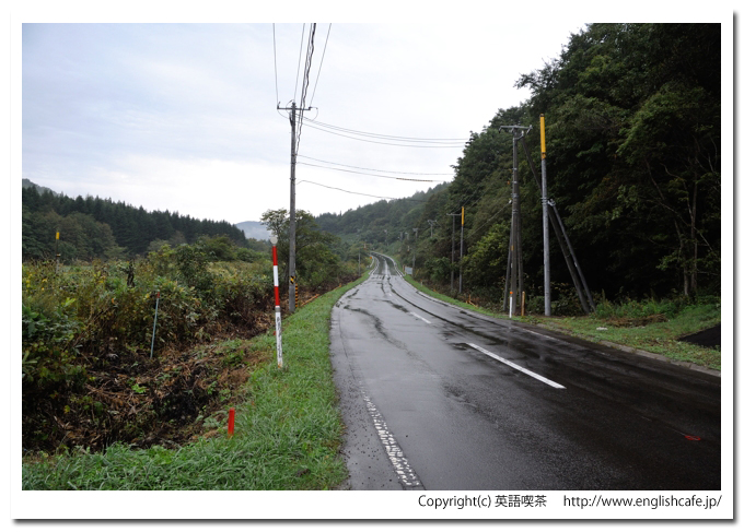 天ノ川駅、上ノ国町の道道5号線沿い（北海道檜山郡上ノ国町）