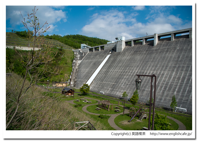 朝里ダム（北海道小樽市）