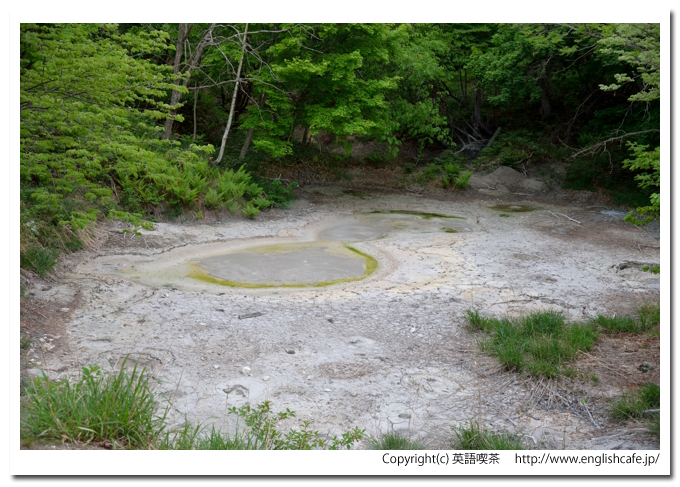 ボッケ、ボッケの全体像（北海道阿寒町）