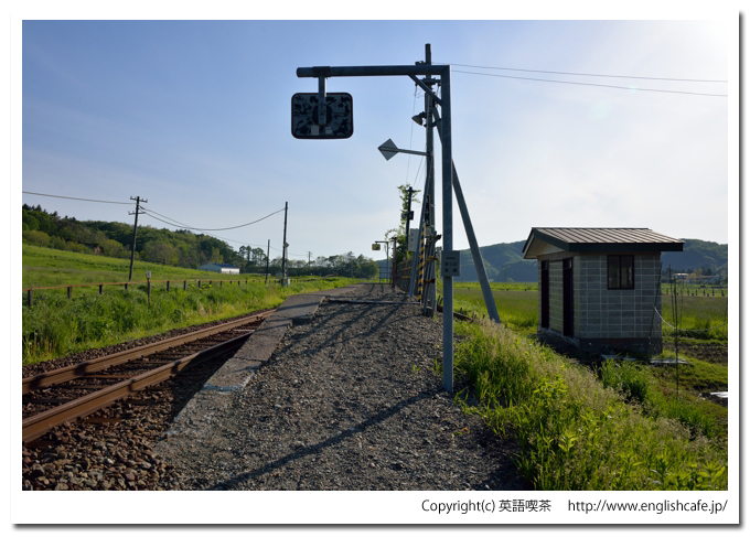 絵笛駅（日高本線）、絵笛駅のホーム