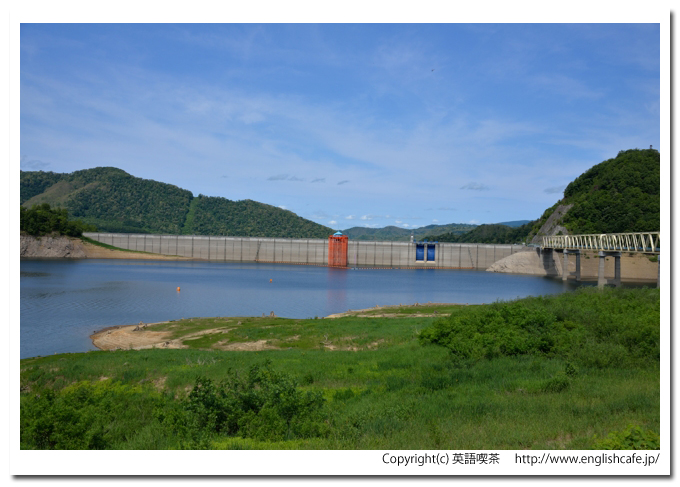 岩尾内ダム、岩尾内ダムの展望台（北海道士別市）