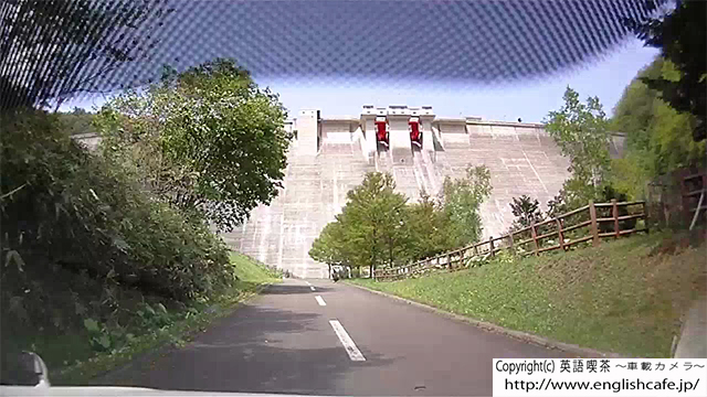 定山渓ダムへ（北海道札幌市南区定山渓）