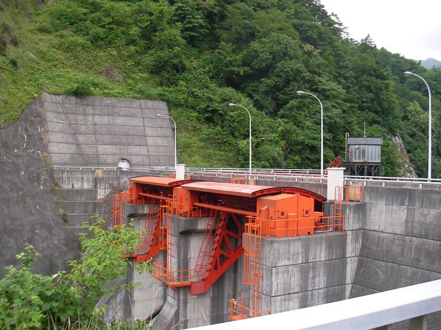 北海道森町の駒ヶ岳ダム
