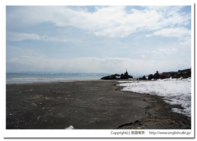 黒岩奇岩へ（北海道八雲町）