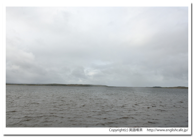 クッチャロ湖、クッチャロ湖の湖面（北海道浜頓別町）
