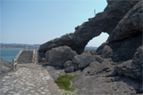 窓岩（北海道檜山郡上ノ国町）
