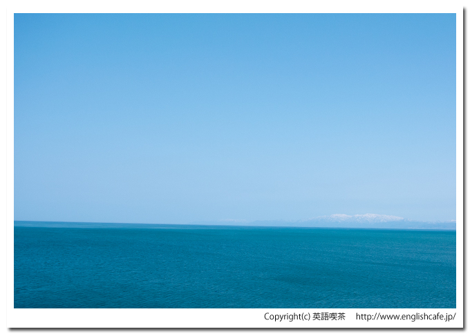 海のほうを（北海道檜山郡上ノ国町）