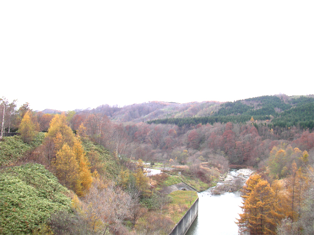 真駒内ダム（北海道久遠郡せたな町）