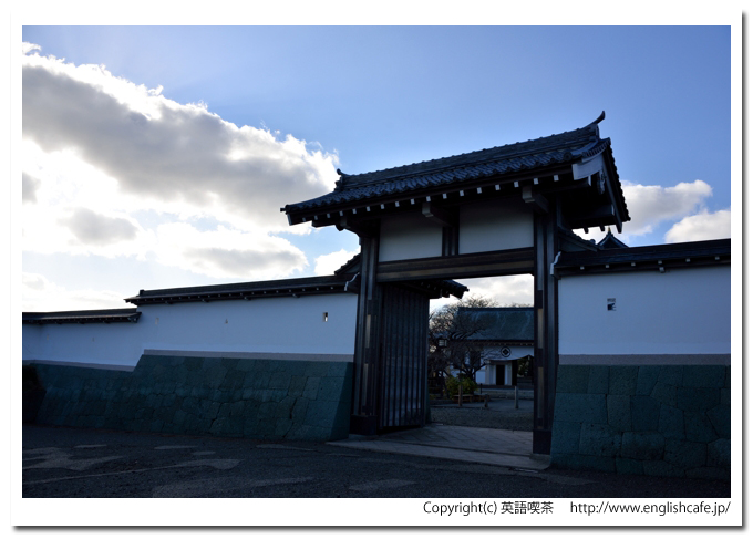 松前城、松前城の門（北海道松前郡松前町）