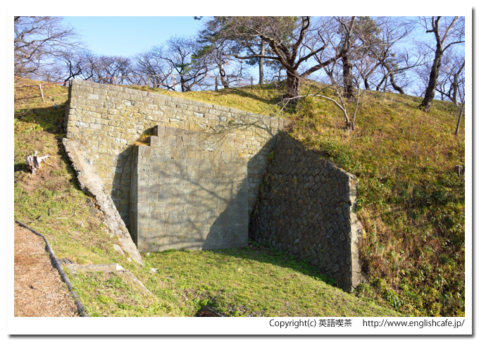 松前線、松前城下の松前線跡（北海道松前郡松前町）