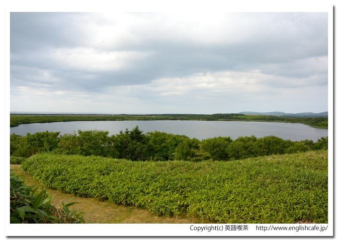 メグマ沼、メグマ沼の全景（北海道稚内市）
