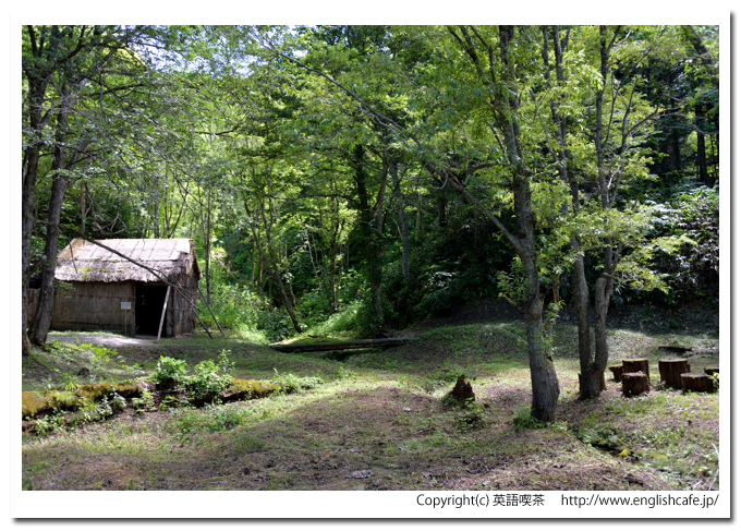 三毛別ヒグマ事件復元現地、熊事件現地の民家と周りの様子（北海道苫前郡苫前町）