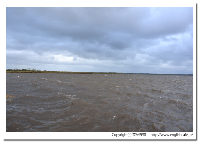 パンケ沼、パンケ沼の湖畔から（北海道幌延町）