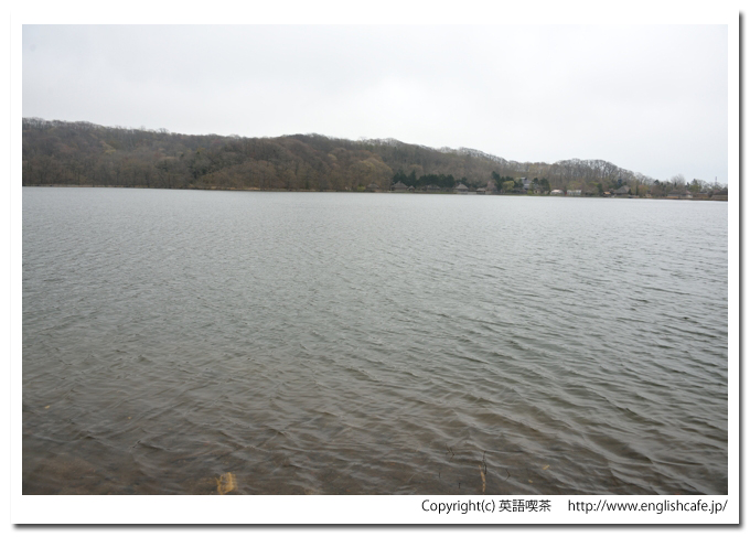 ポロト湖、ポロト湖の湖面（北海道白老町）
