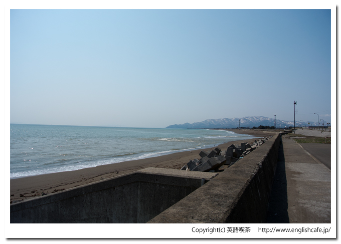 みそぎ浜から（北海道木古内町）