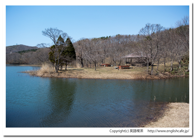 逆川ダムの森林公園（北海道檜山郡江差町）