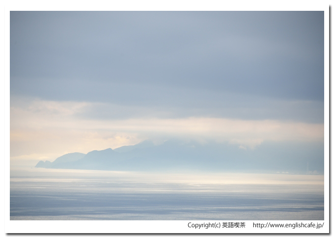 戦闘指令所跡、戦闘指令所から見る海の景色（北海道函館市）