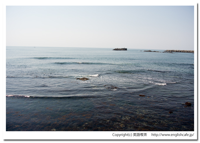鮪の岬と海岸（北海道乙部町）
