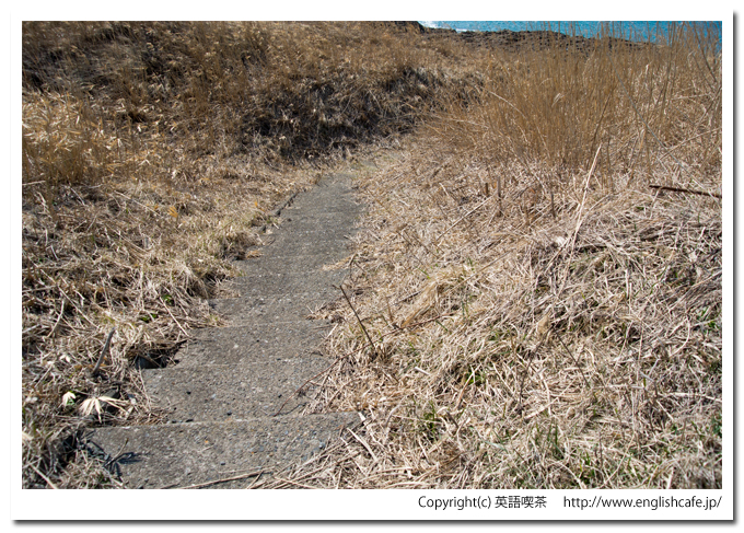 鮪の岬の上から（北海道乙部町）