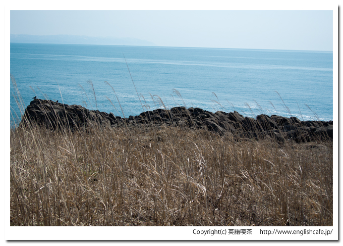 鮪の岬の上から（北海道乙部町）