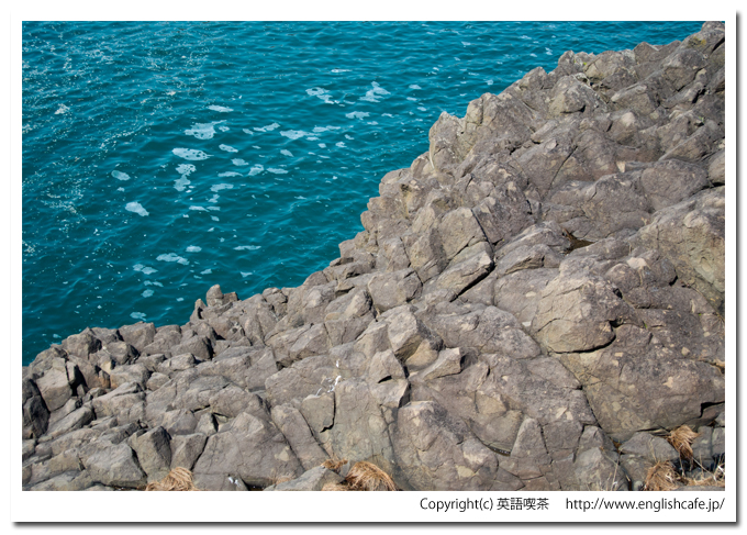 鮪の岬の上から（北海道乙部町）