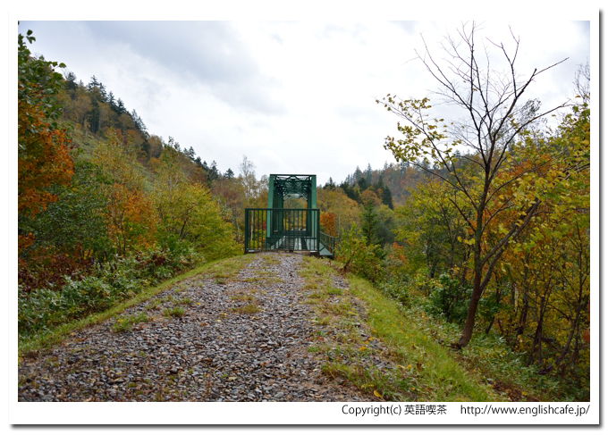 第三雨竜川橋梁、第三雨竜川橋梁のそばから（北海道幌加内町）
