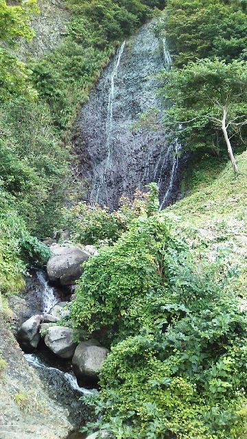 白糸の滝（北海道松前郡福島町）
