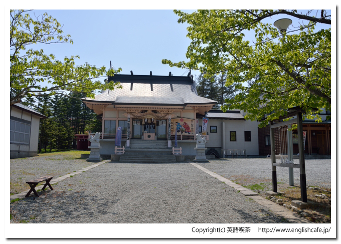 寿都神社、寿都神社の社殿（北海道寿都郡寿都町）
