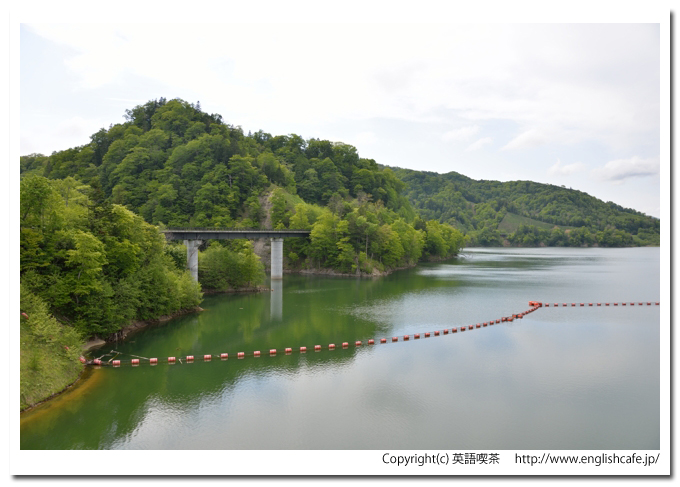 庶路ダム、庶路ダムの湖（北海道白糠郡白糠町）