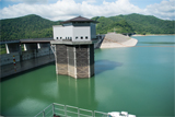 忠別ダム（北海道美瑛町）