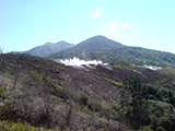西山火口（虻田郡洞爺湖町）