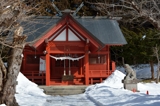 矢不来天満宮と茂別館跡（北海道北斗市）