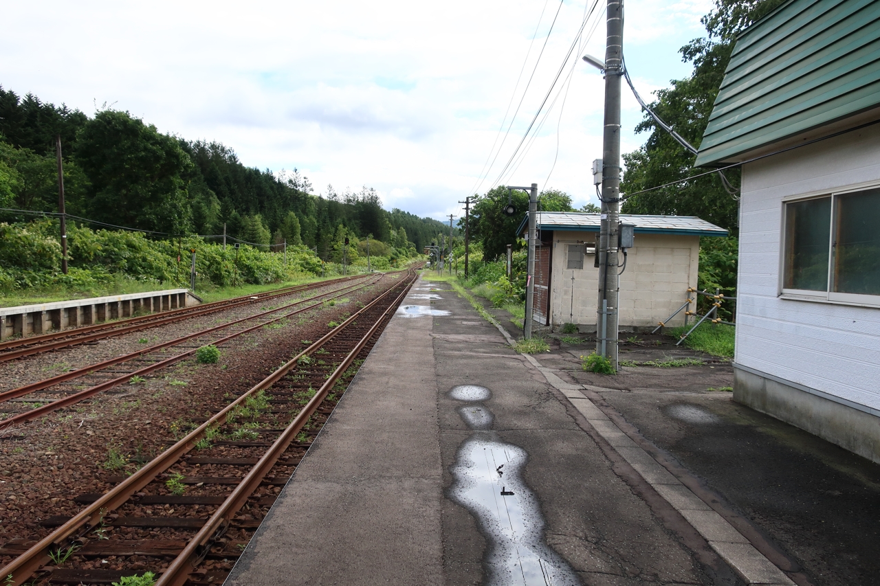 熱郛駅（山線）（北海道黒松内町）